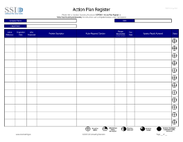 Action Plan Register